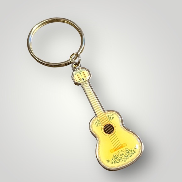 Disney Other - Disney Coco Guitar Keychain 2017